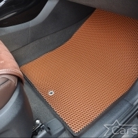 Автомобильные коврики EVA на Hyundai Santa Fe IV 3 ряда (2018-2021)