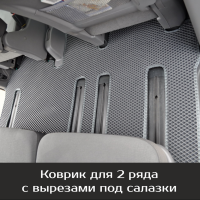 Коврики текстильные на Hyundai H-1 (2007-2018)