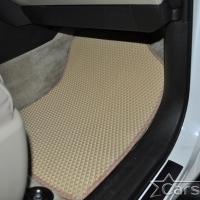 Коврики текстильные на Toyota Sequoia II 3 ряда (2008->)