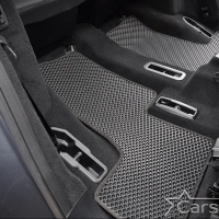 Двухслойные коврики EVA на Mercedes-Benz GL-klasse II X166 3 ряда (2012-2015)