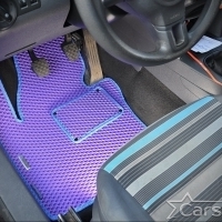 Двухслойные коврики EVA на Volkswagen Caddy IV Maxi (2015->)