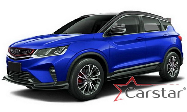 Двухслойные коврики EVA для Geely Coolray I (2020->)