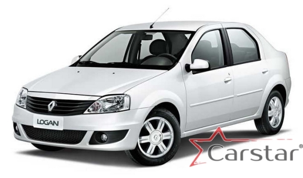 Автомобильные коврики EVA 3D для Renault Logan I (2004-2014)