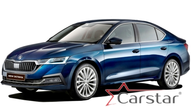 Автомобильные коврики EVA 3D для Skoda Octavia IV A8 (2019->) 