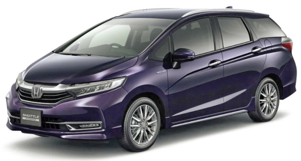 Автомобильные коврики EVA 3D для Honda Shuttle II (2015-2022) 